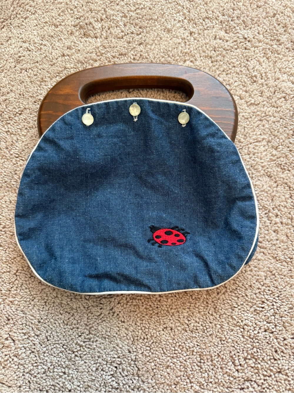 Vintage Banner House Bermuda Bag